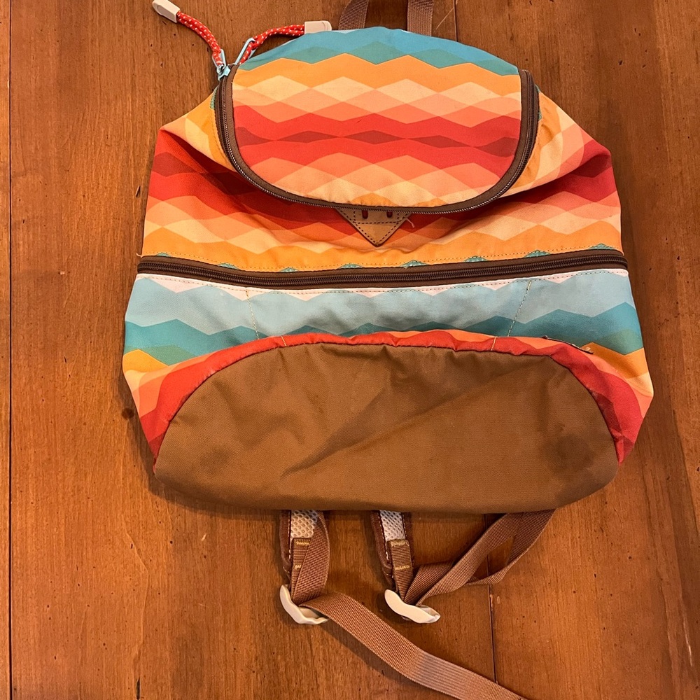 Colorful Chevron Geometric Alite Backpack - Picture 5 of 5
